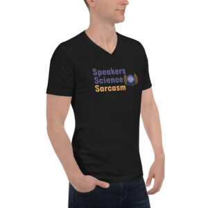 Speakers, Science, Sarcasm V-neck - Image 2