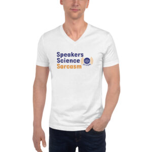 Speakers, Science, Sarcasm V-neck - Image 4