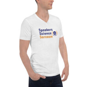 Speakers, Science, Sarcasm V-neck - Image 5
